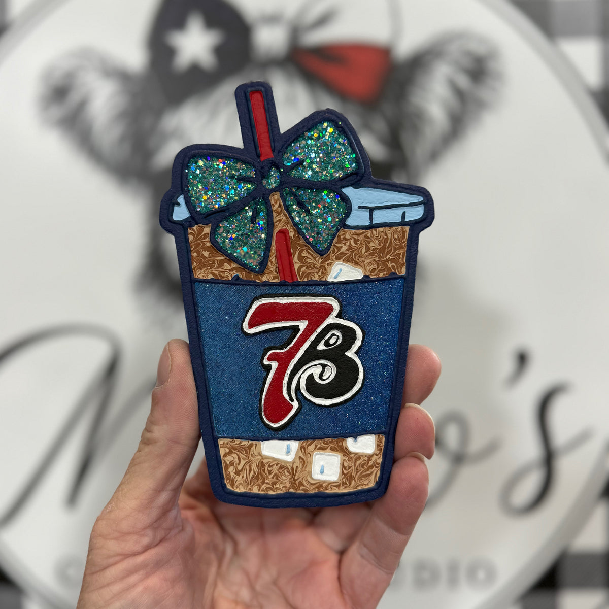 Large 7 Brew Cup Car Freshie