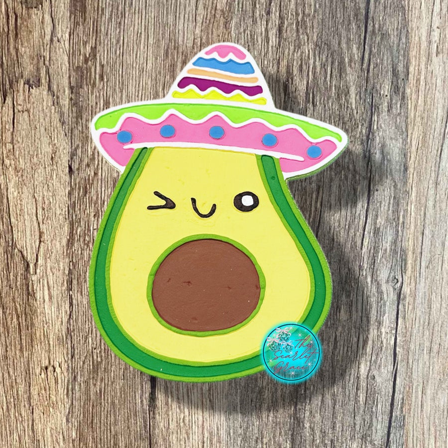 Fiesta Avocado Car Freshie