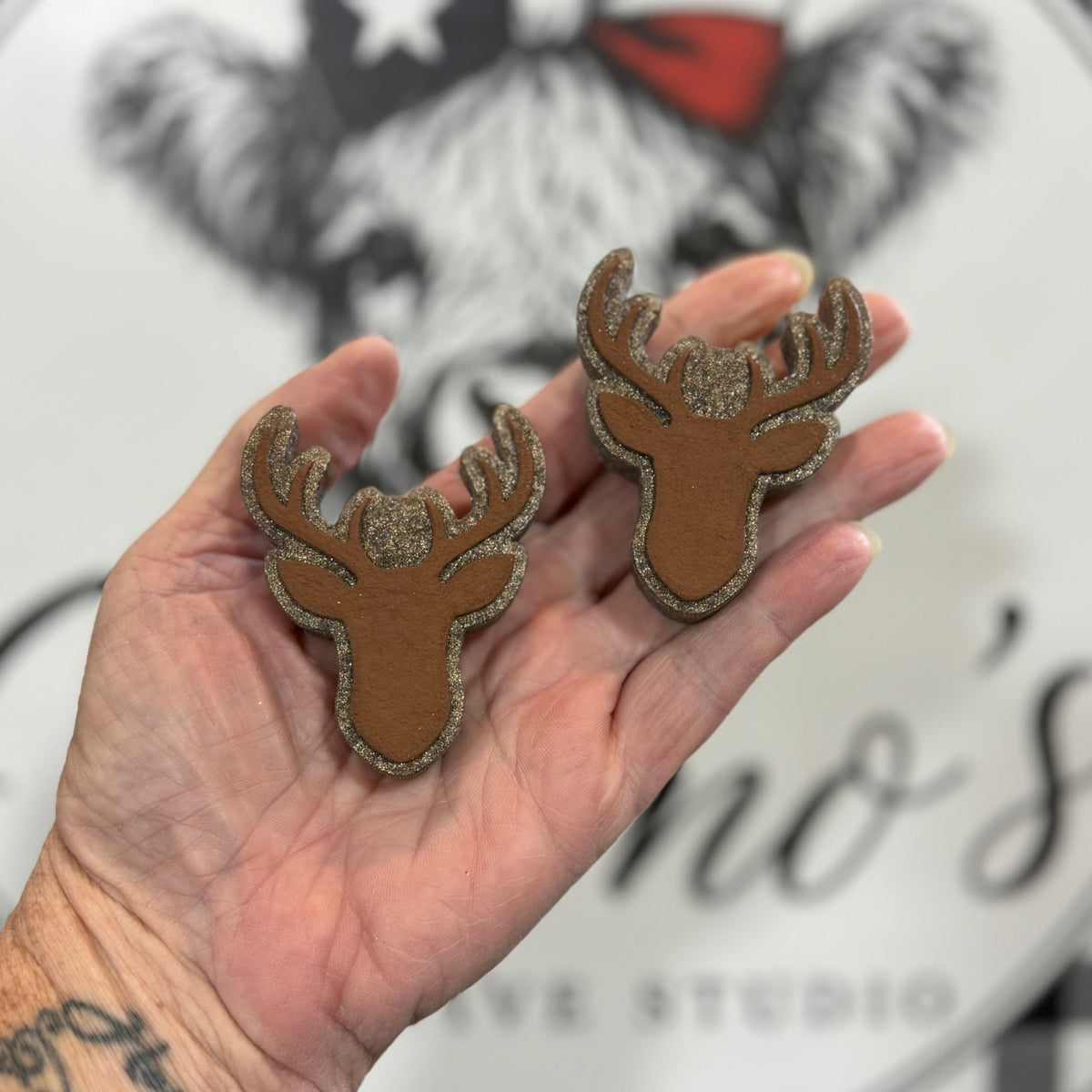 Deer Head Vent Clips