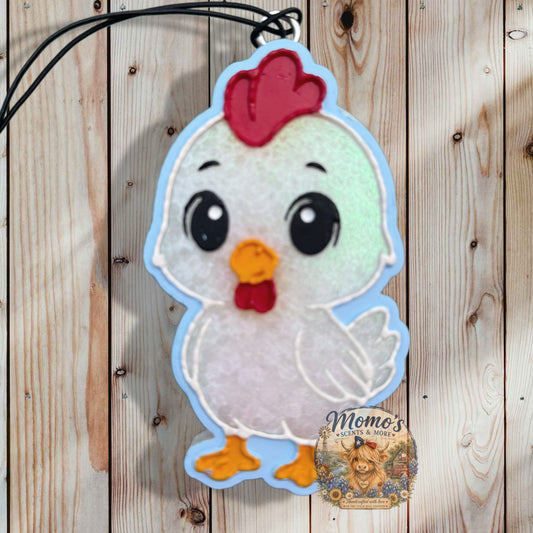Barnyard Chicken - Cluck Car Freshie