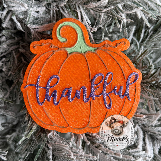 Thankful Pumpkin Car Freshie