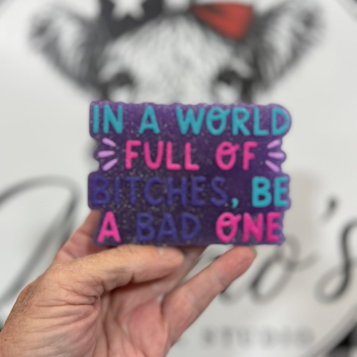 Be a Bad One Car Freshie