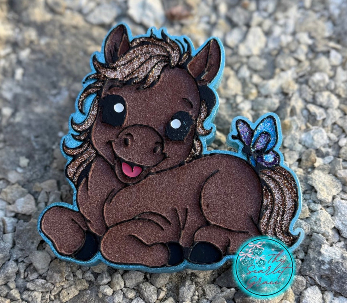 Barnyard Horse - Scarlet Car Freshie
