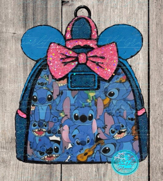 Bougie Backpack Car Freshie