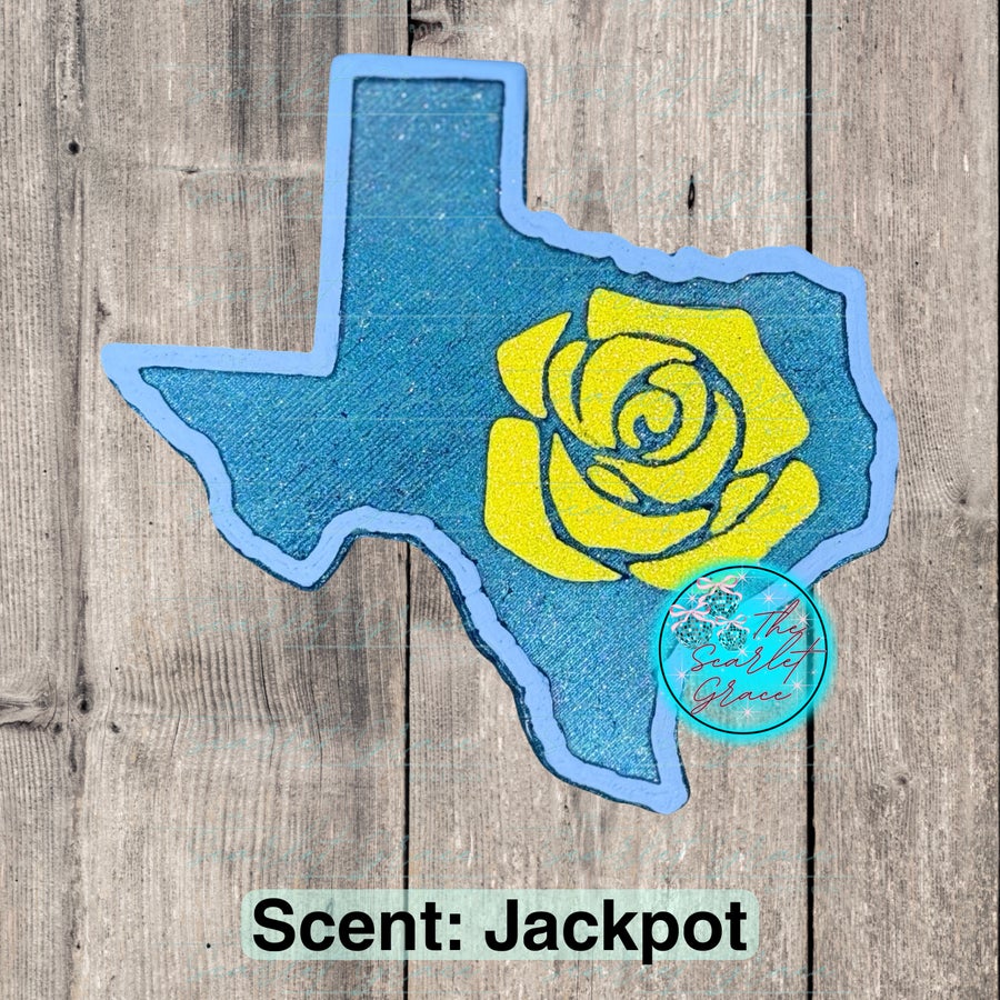 Yellow Rose of Texas Car Freshie