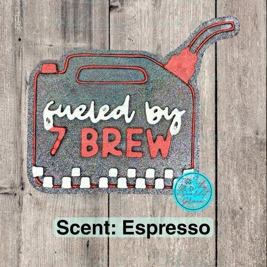 Fueled by Seven Brew Car Freshie