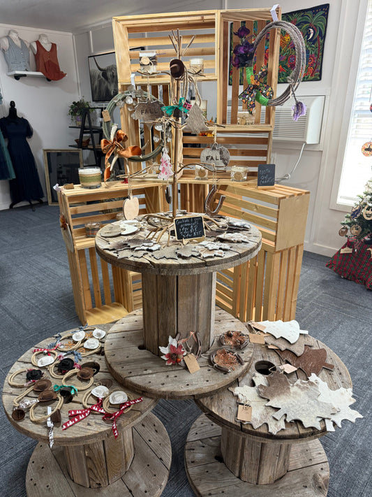 Wild and Weathered display at Momo's Creative Studio