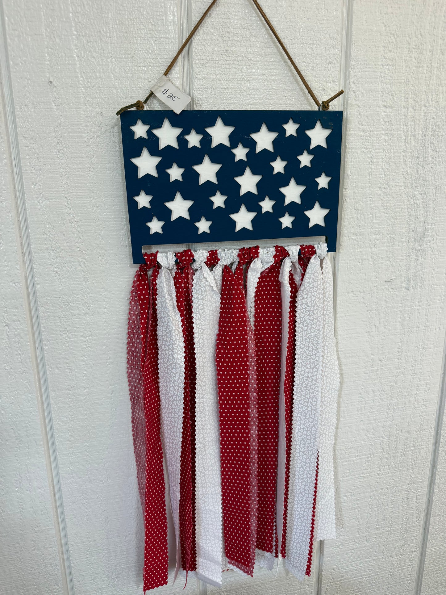 USA Star Flag Door Hanger